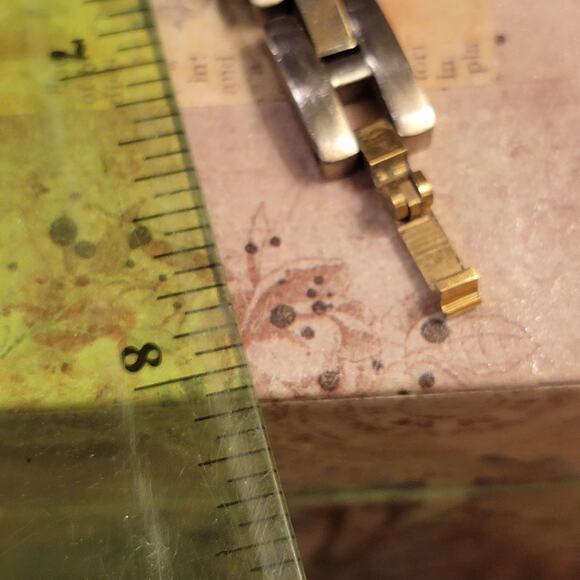 Vintage Watches Folio by Relic Silver Gold Two Tone Ladies Dress Watch FI1048 - Picture 5 of 10